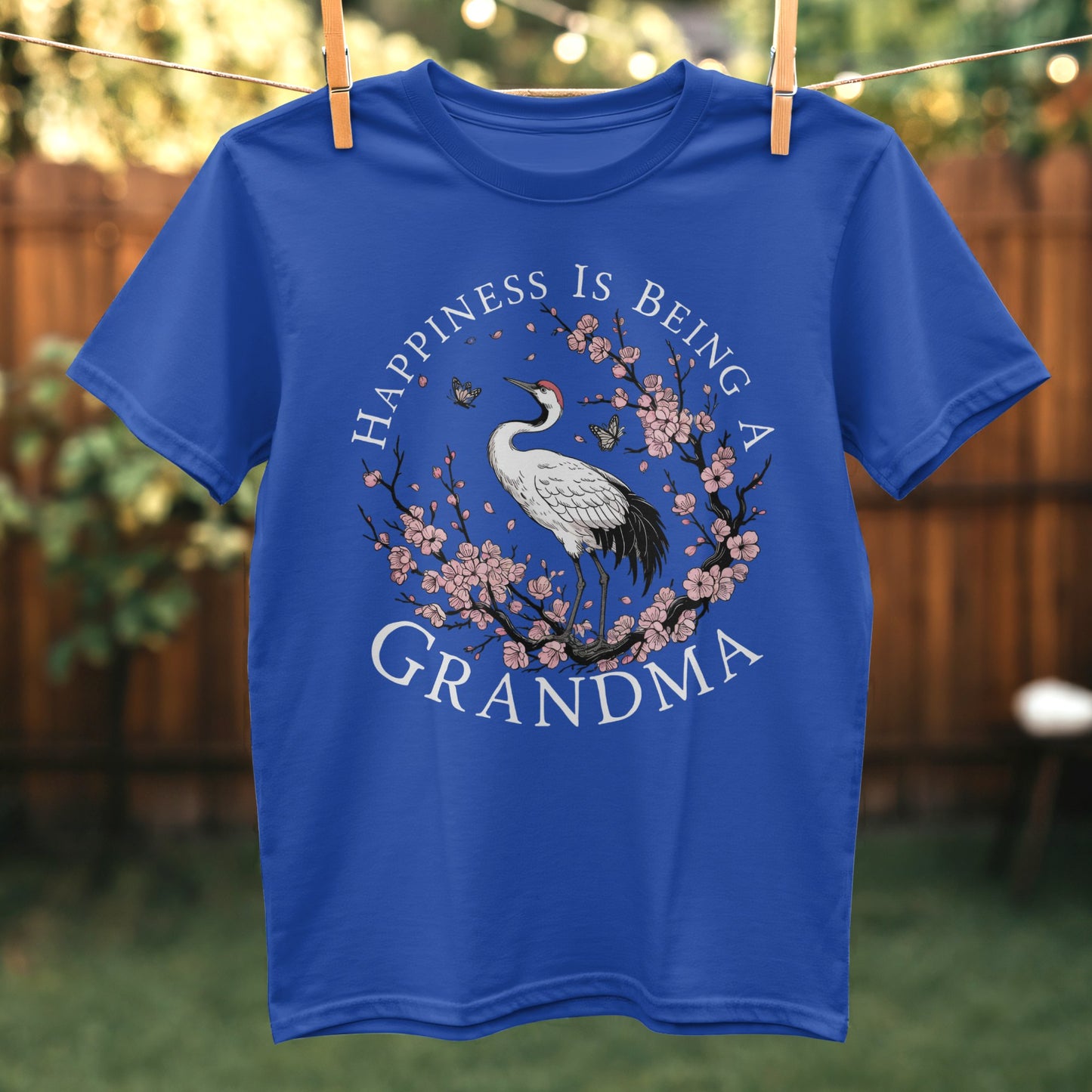 Happiness Is Being A Grandma Graphic T-Shirt product