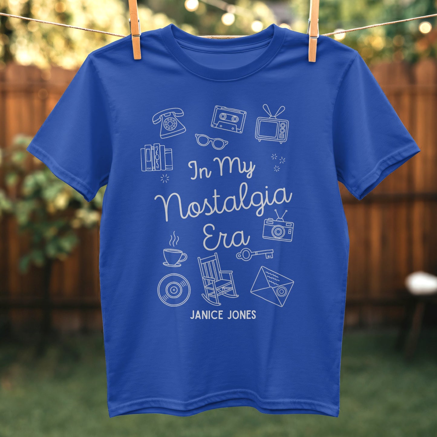 In My Nostalgia Era Illustrated Graphic Tee product
