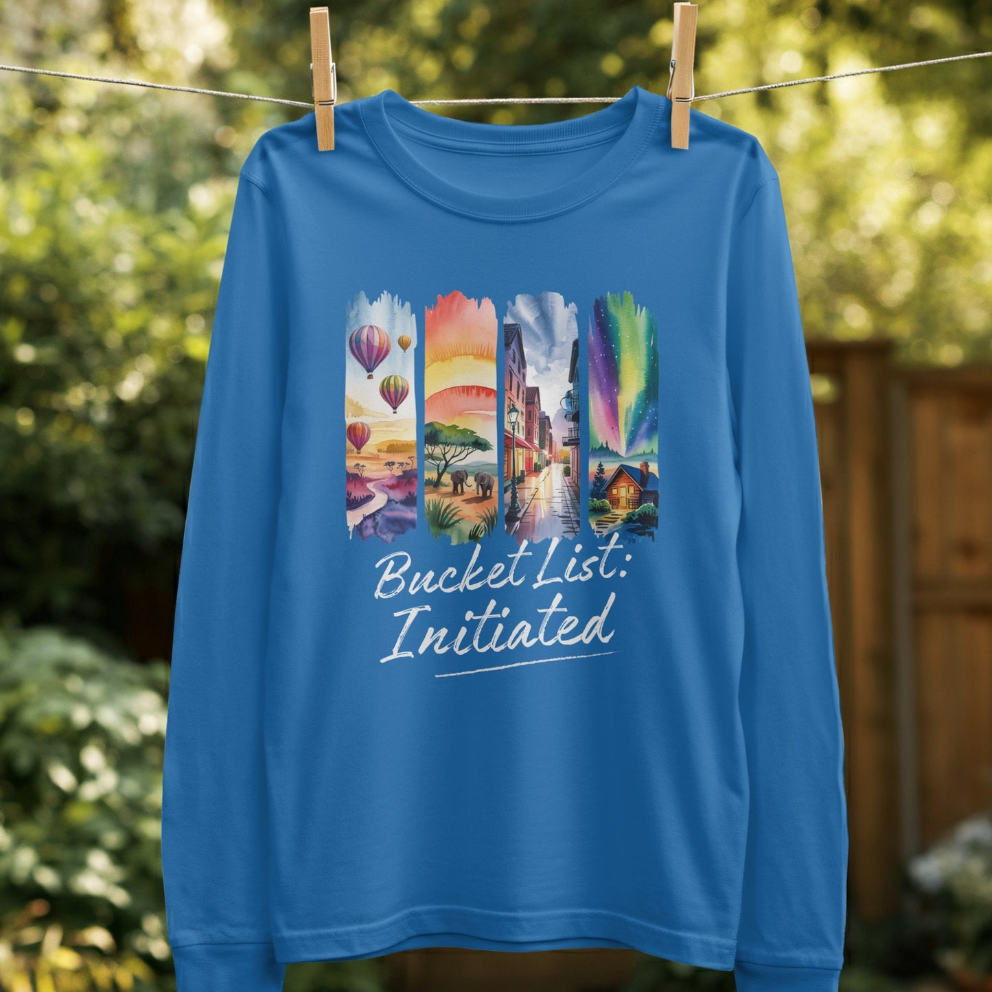 Bucket List Initiated Long Sleeve Shirt product type