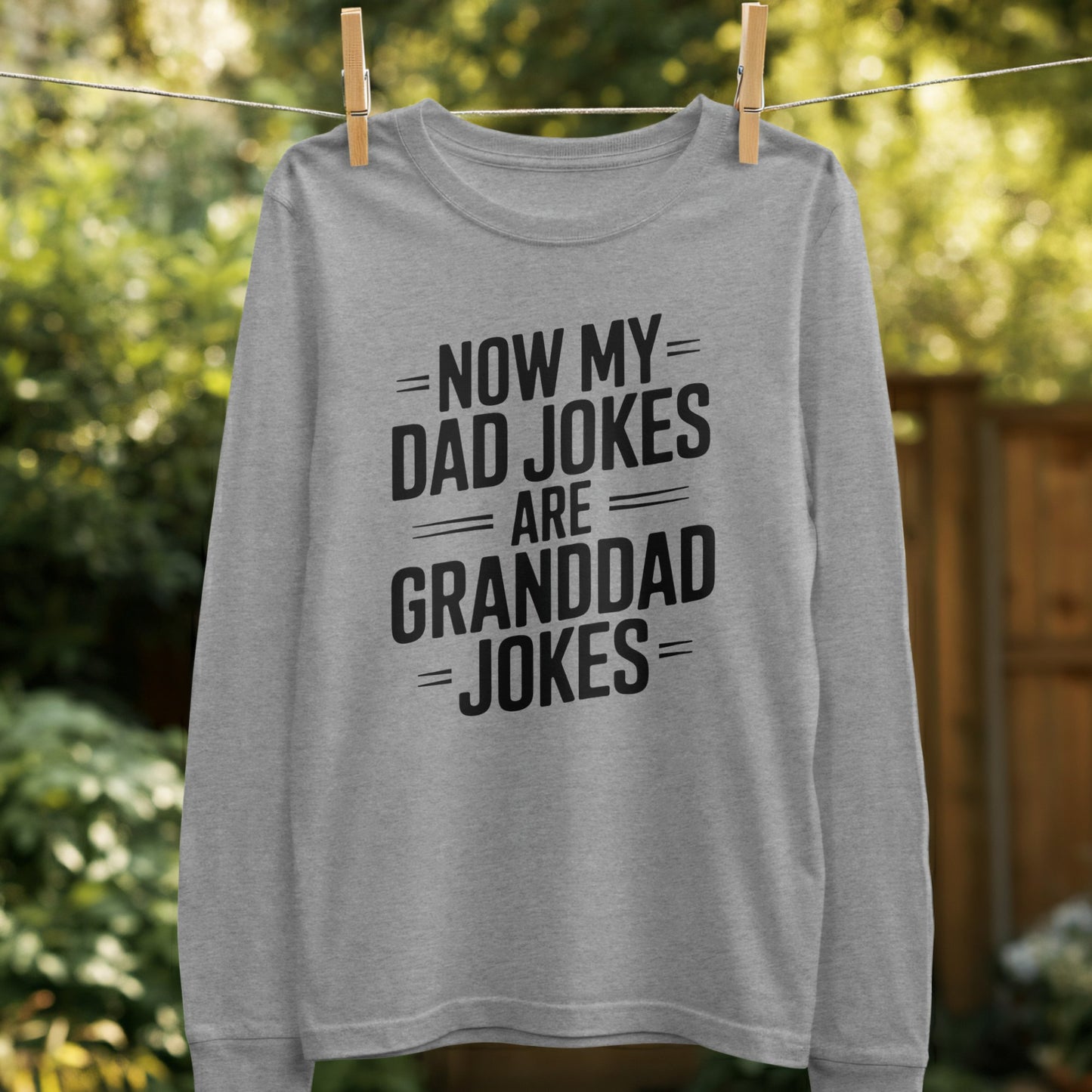 Now My Dad Jokes Are Granddad Jokes Shirt product