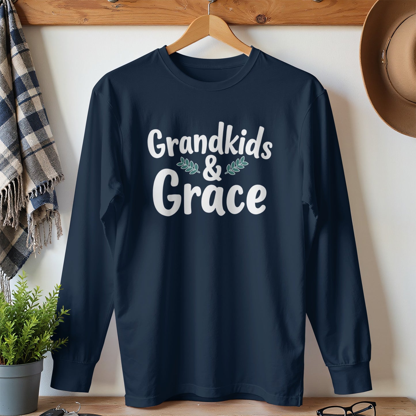 Grandkids and Grace Graphic Long Sleeve Shirt product type