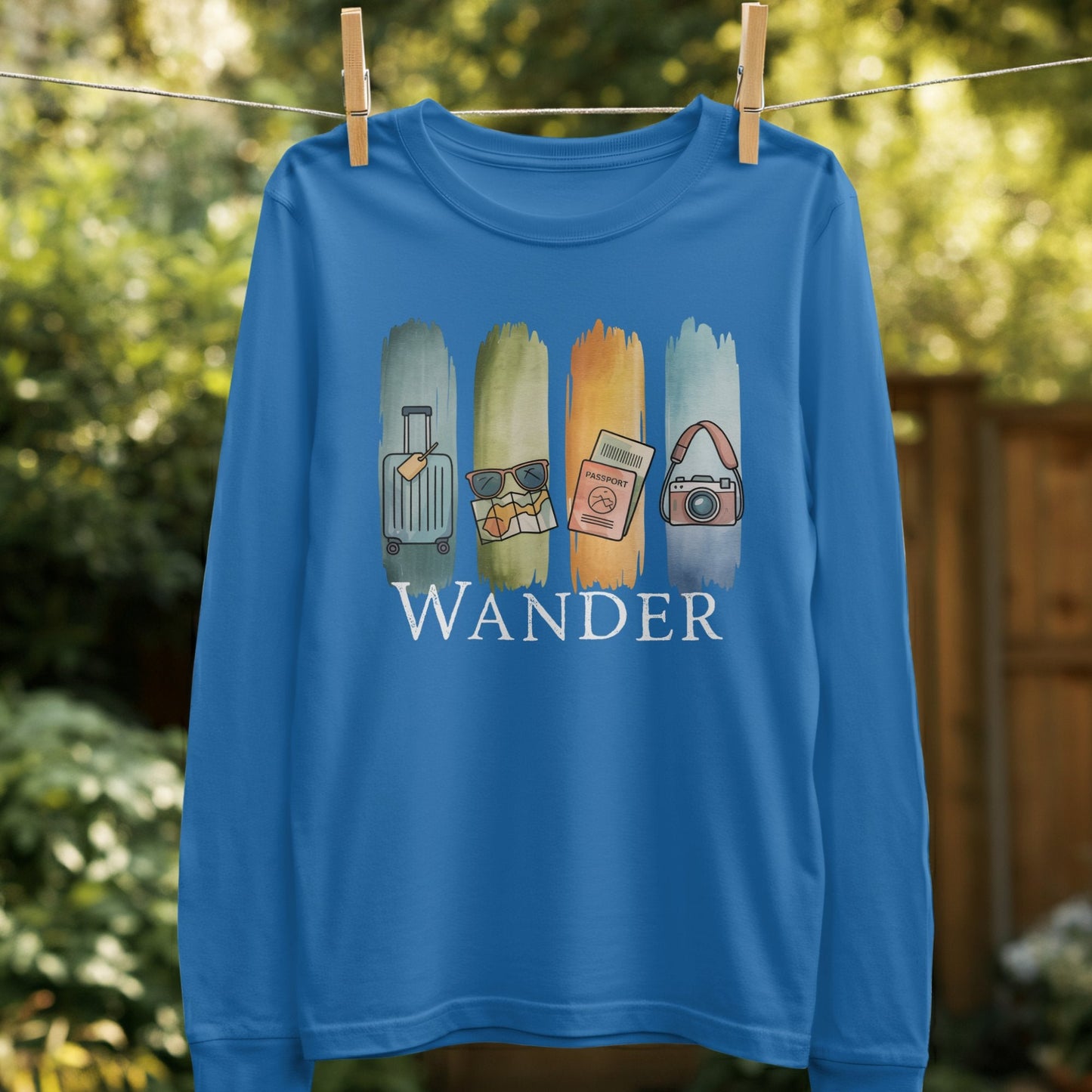 Stylish Wander Graphic Long Sleeve Shirt product