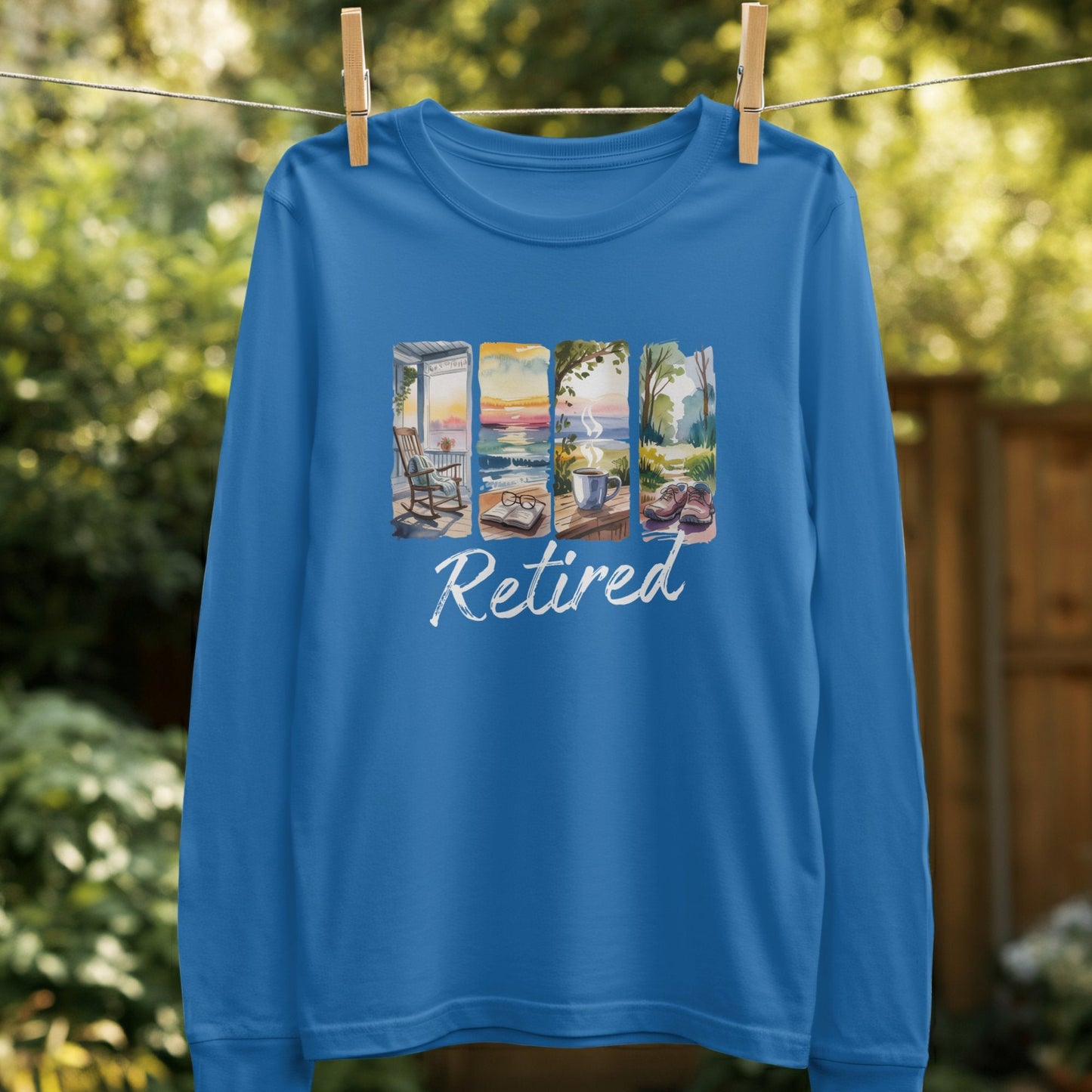 Retired Beach and Relaxation Theme Shirt product
