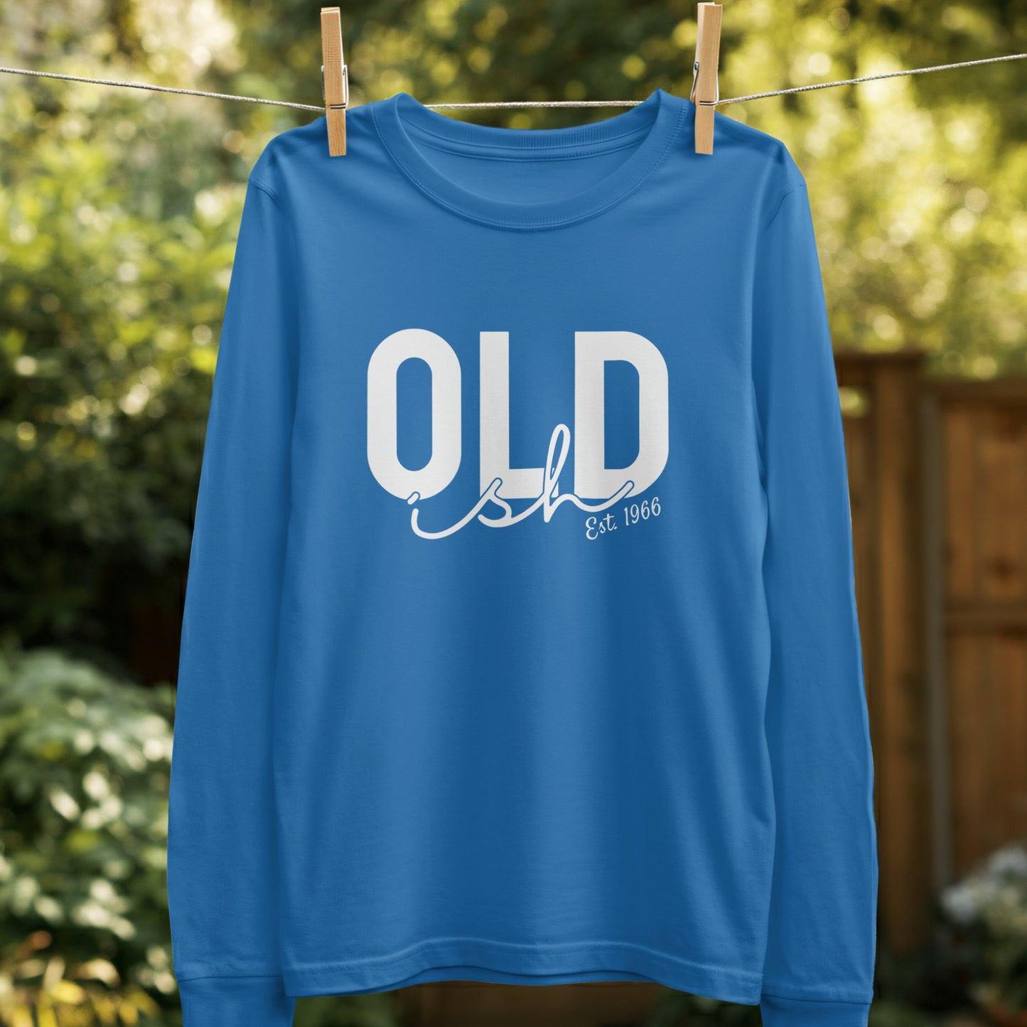 Old Ish Est 1966 Graphic Long Sleeve Shirt product
