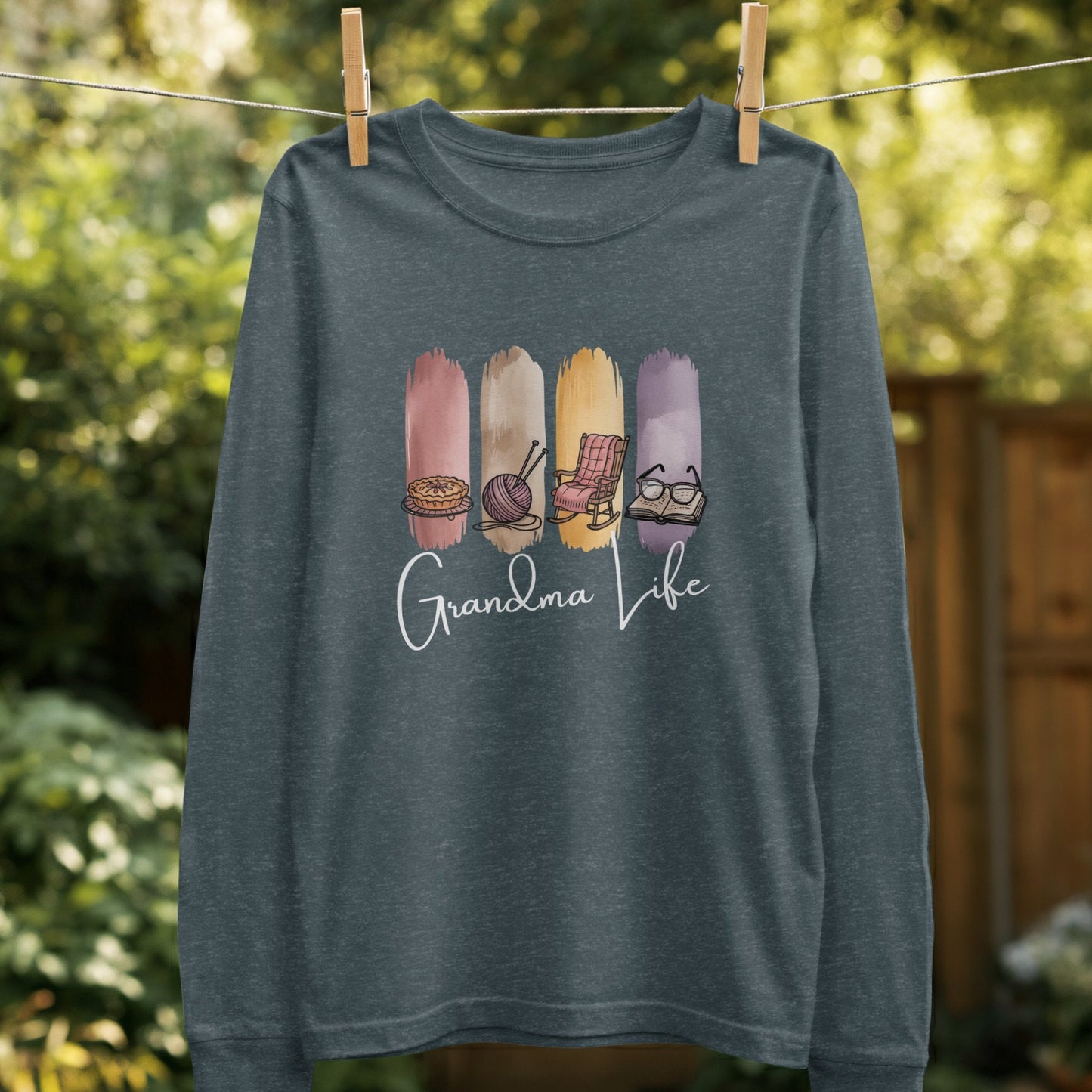 Grandma Life Colorful Design Sweater product