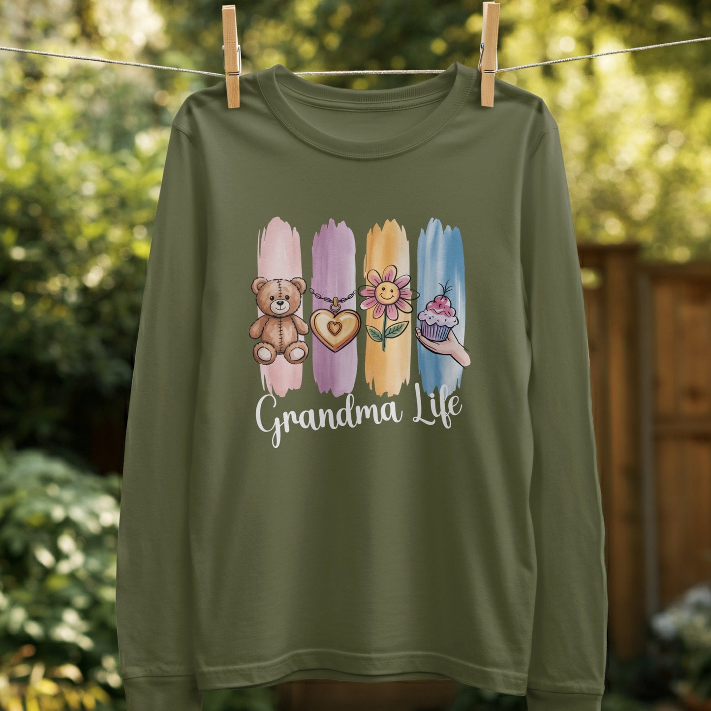 Grandma Life Long Sleeve Shirt Product