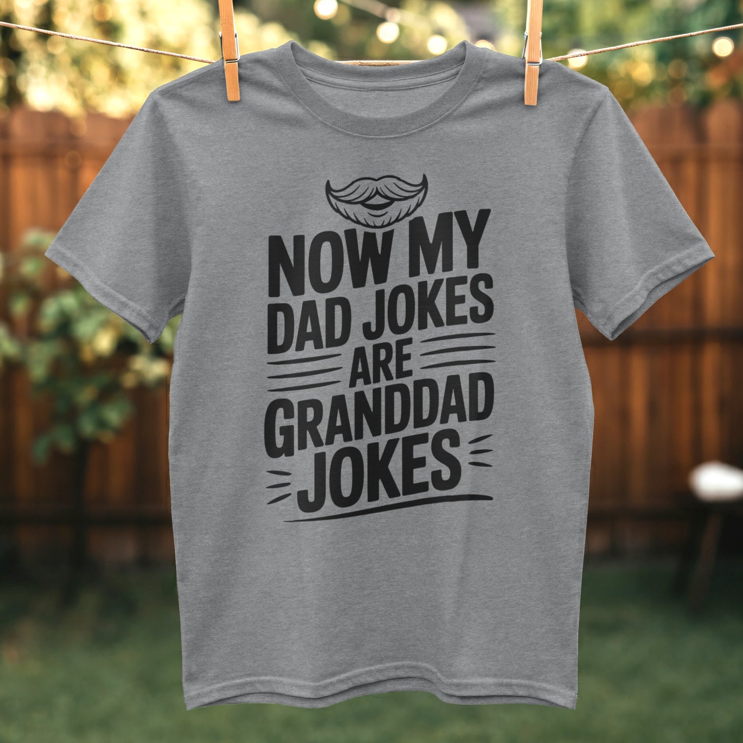Now My Dad Jokes Are Granddad Jokes T-shirt product