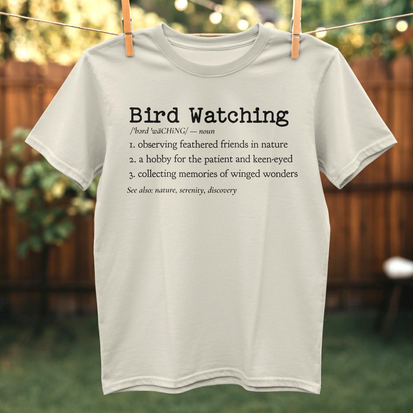 Bird Watching Enthusiast Definition T-Shirt product