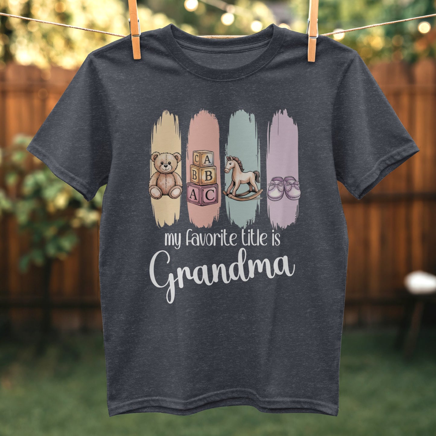 My Favorite Title is Grandma Graphic T-Shirt product