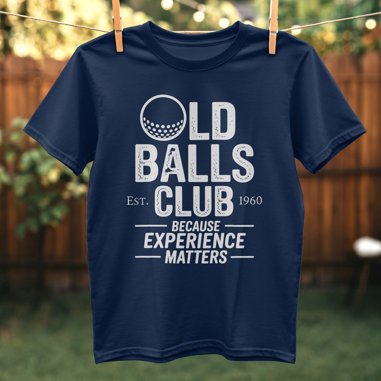 Old Balls Club Because Experience Matters product type