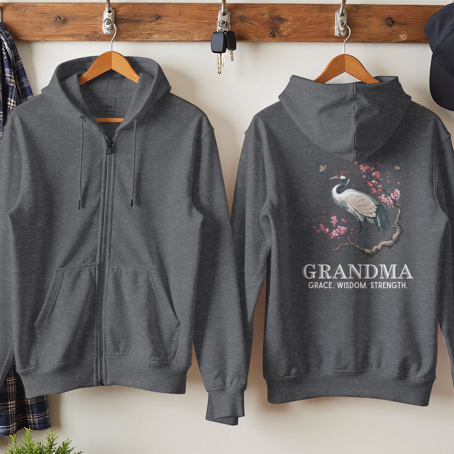 Grandma Grace Wisdom Strength Hoodie product type