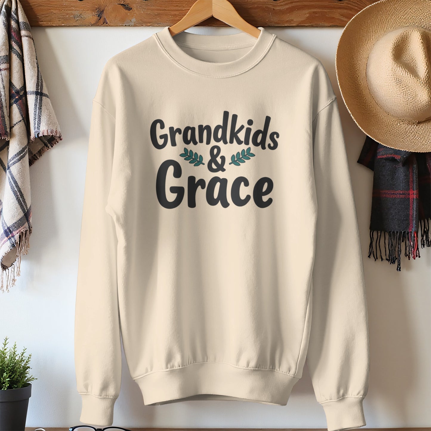 Grandkids and Grace Cozy Family Sweater product type