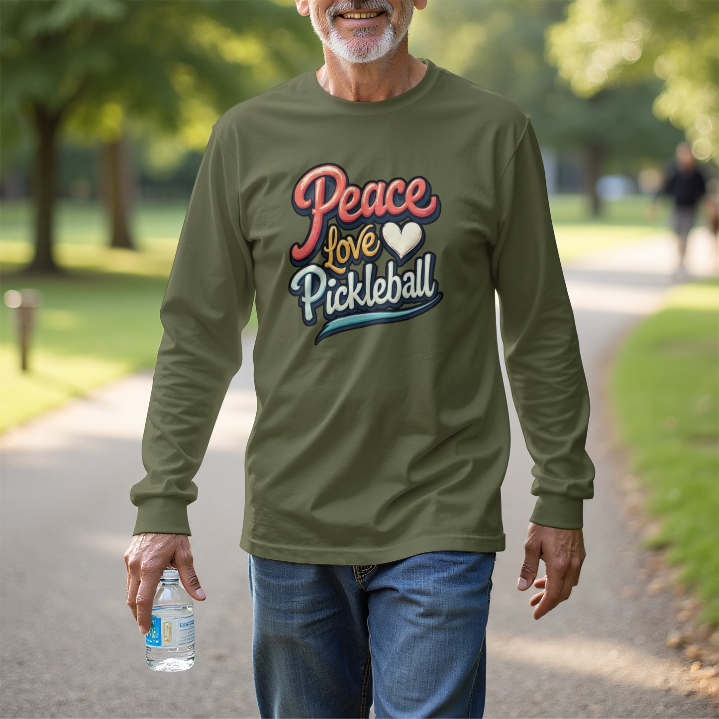 Peace Love Pickleball Graphic Sweatshirt product