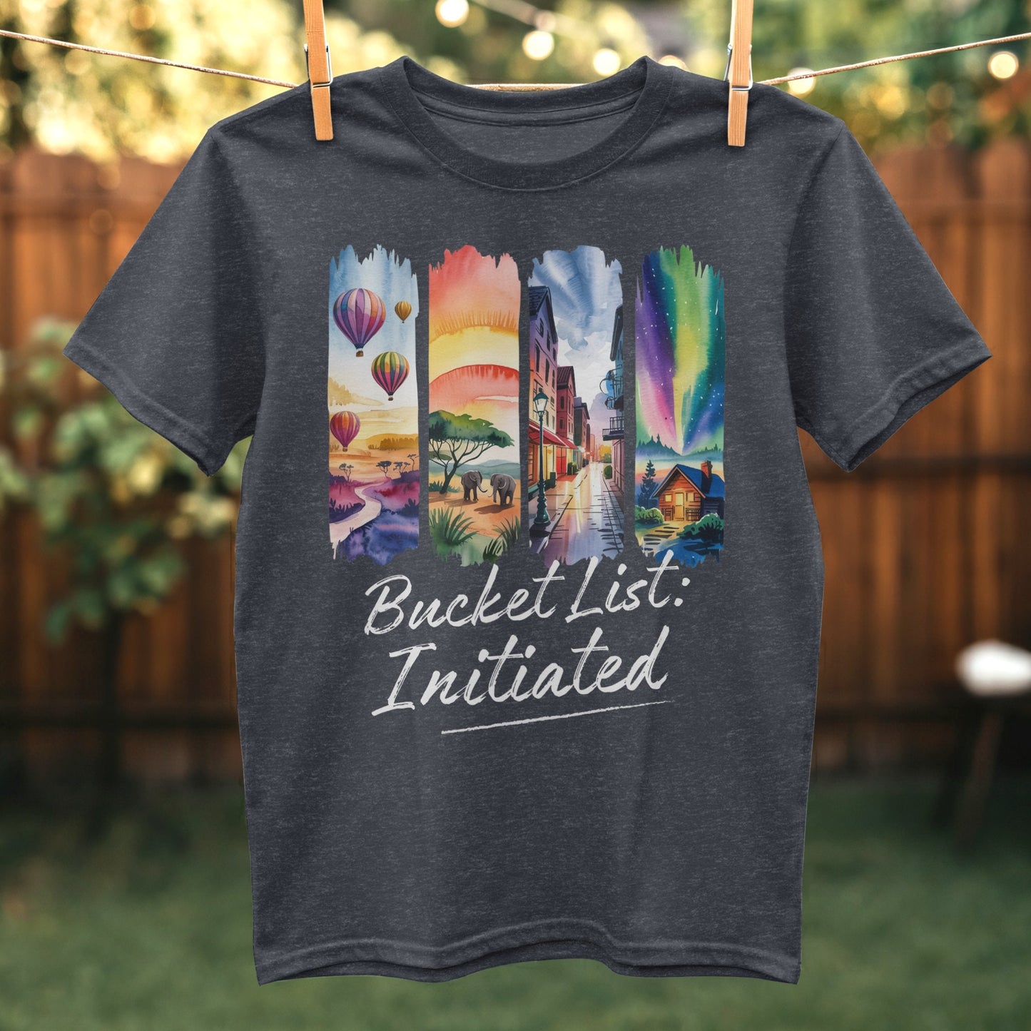 Bucket List Initiated Graphic T-shirt product type