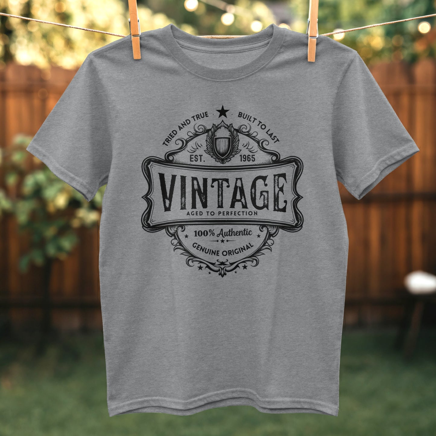 Vintage Aged to Perfection 100% Authentic T-shirt product