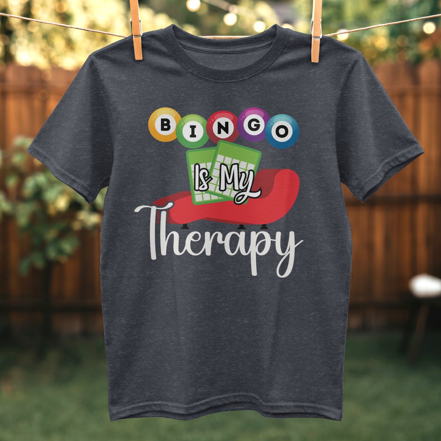 Bingo Is My Therapy T-Shirt product type