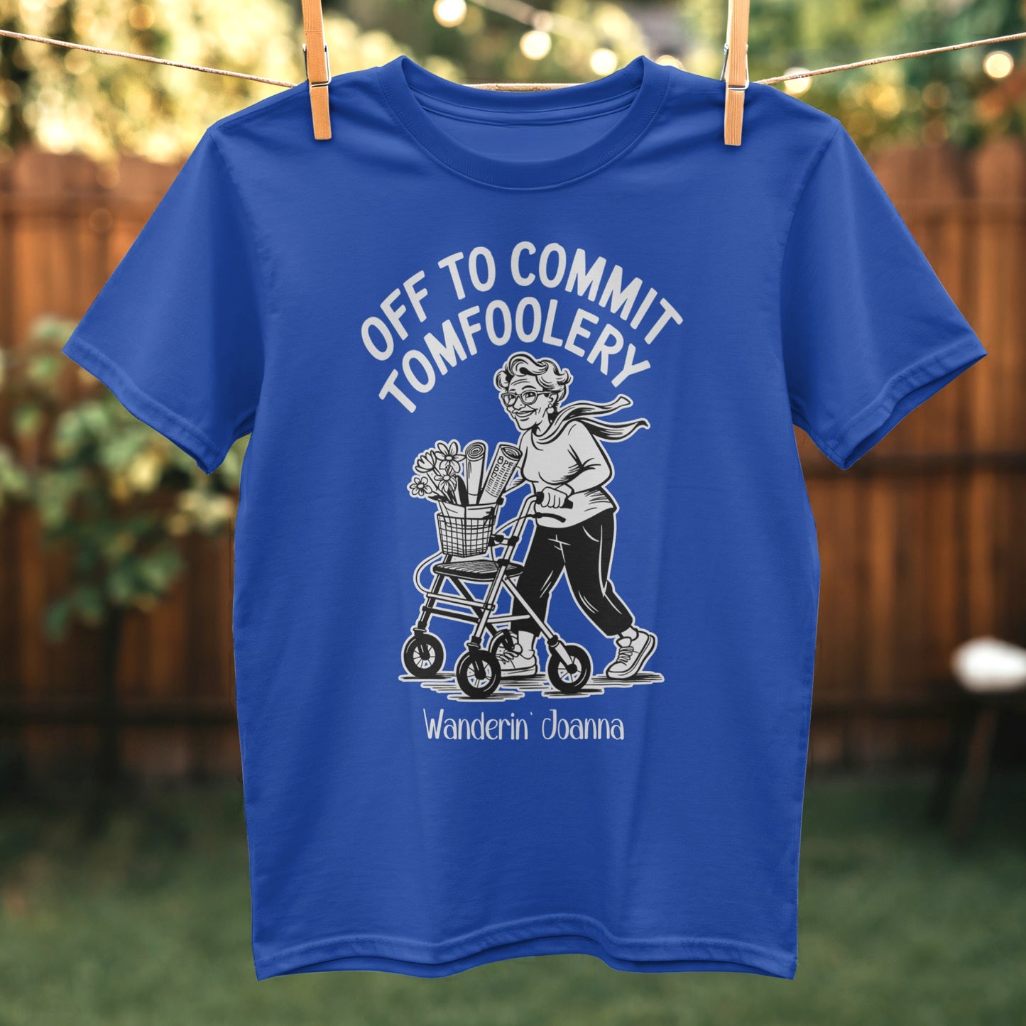 Off to Commit Tomfoolery Graphic Tee Shirt product