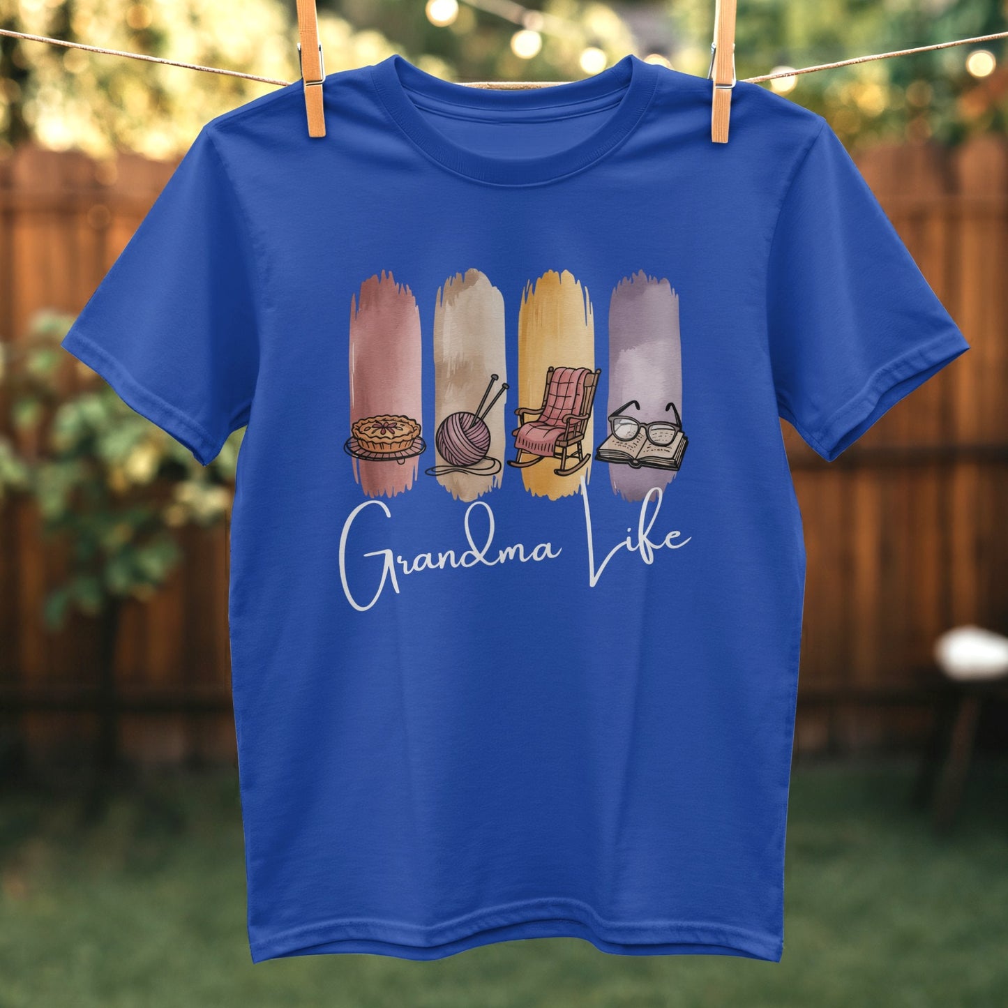 Grandma Life Theme Comfortable Graphic T-Shirt product