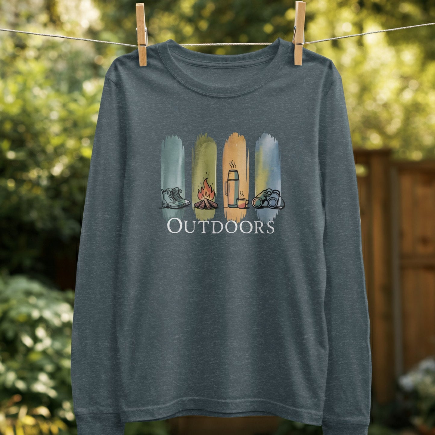 Outdoors Themed Design on Sweatshirt product