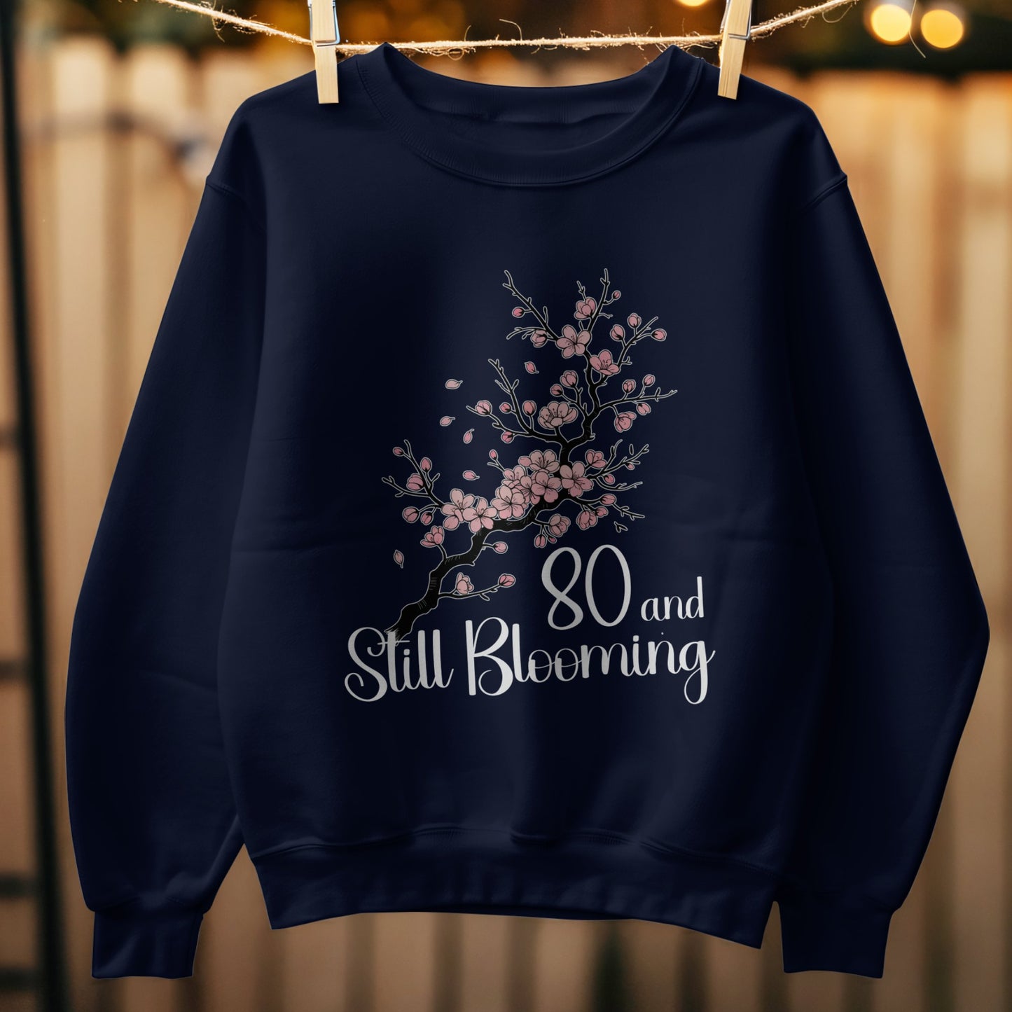 80 and Still Blooming Cherry Blossom Sweater product type