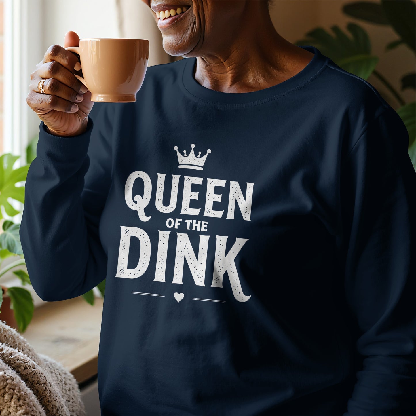 Queen Of The Dink Printed Long Sleeve Shirt product