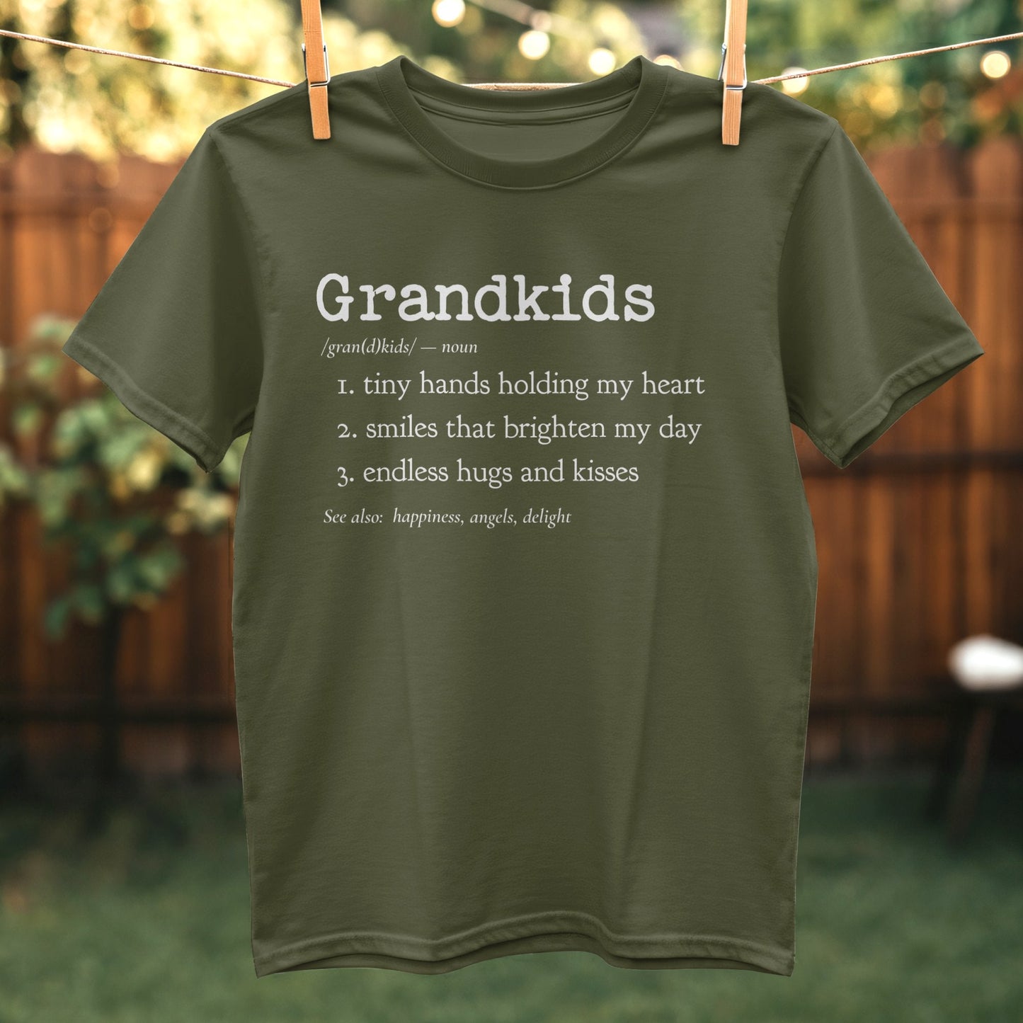 Grandkids Definition Humorous Quote T-Shirt product