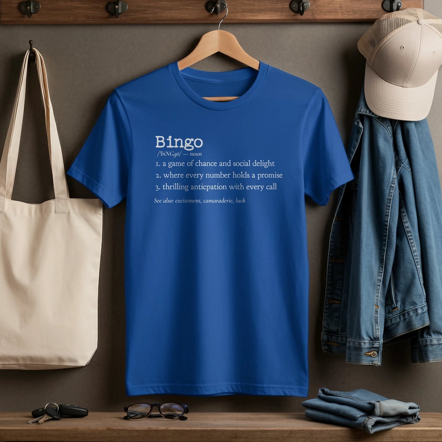 Bingo Game of Chance and Social Delight T-shirt product