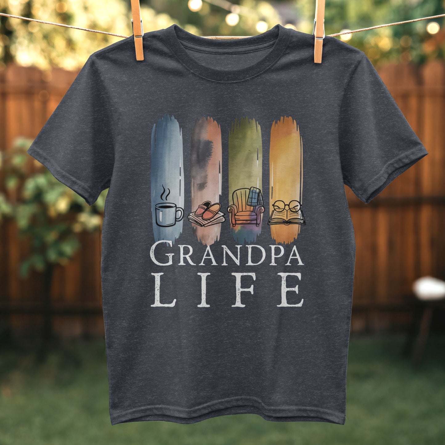 Grandpa Life Fun Lifestyle Statement T-shirt product type