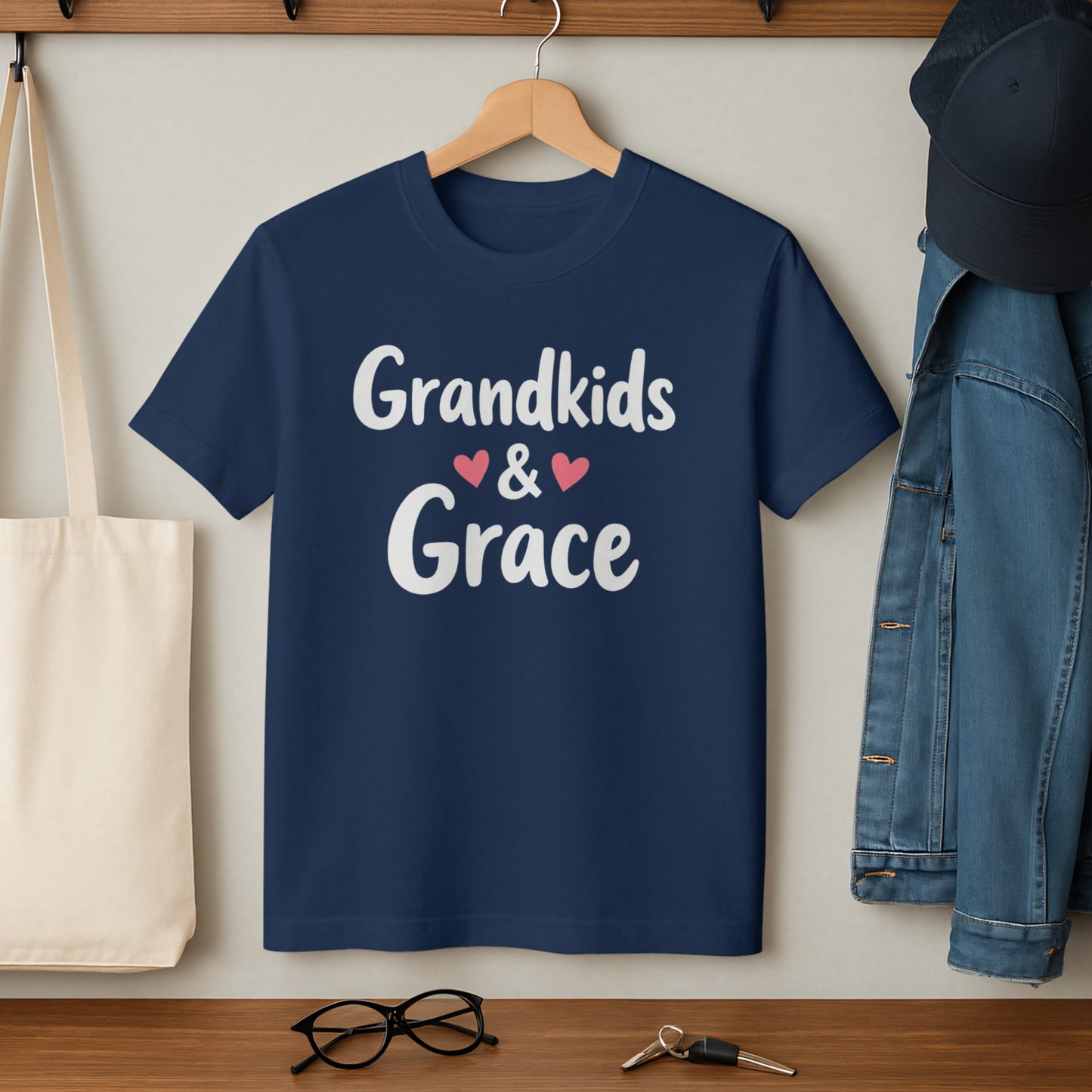 Grandkids and Grace Inspirational T-Shirt product
