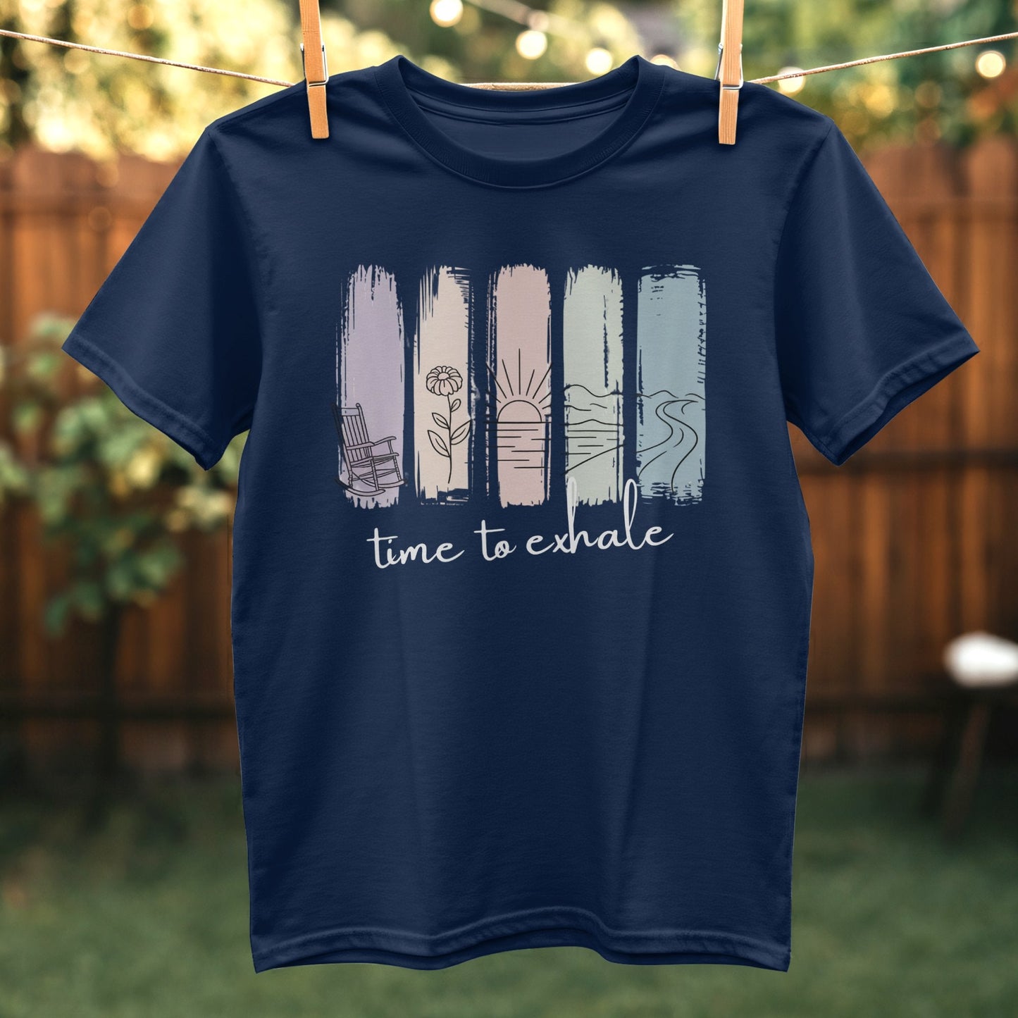 Time to Exhale Vibrant Relaxation Shirt product
