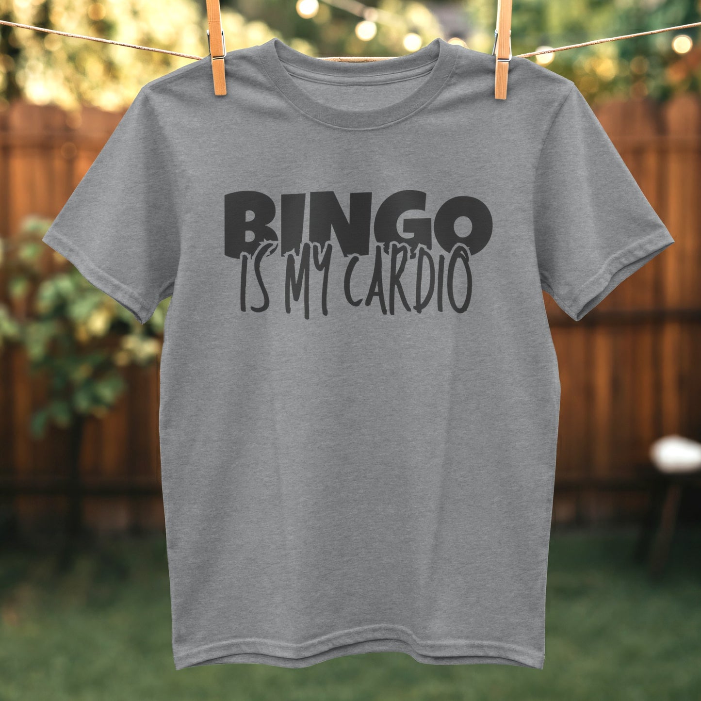 Bingo Is My Cardio Graphic T-shirt product type