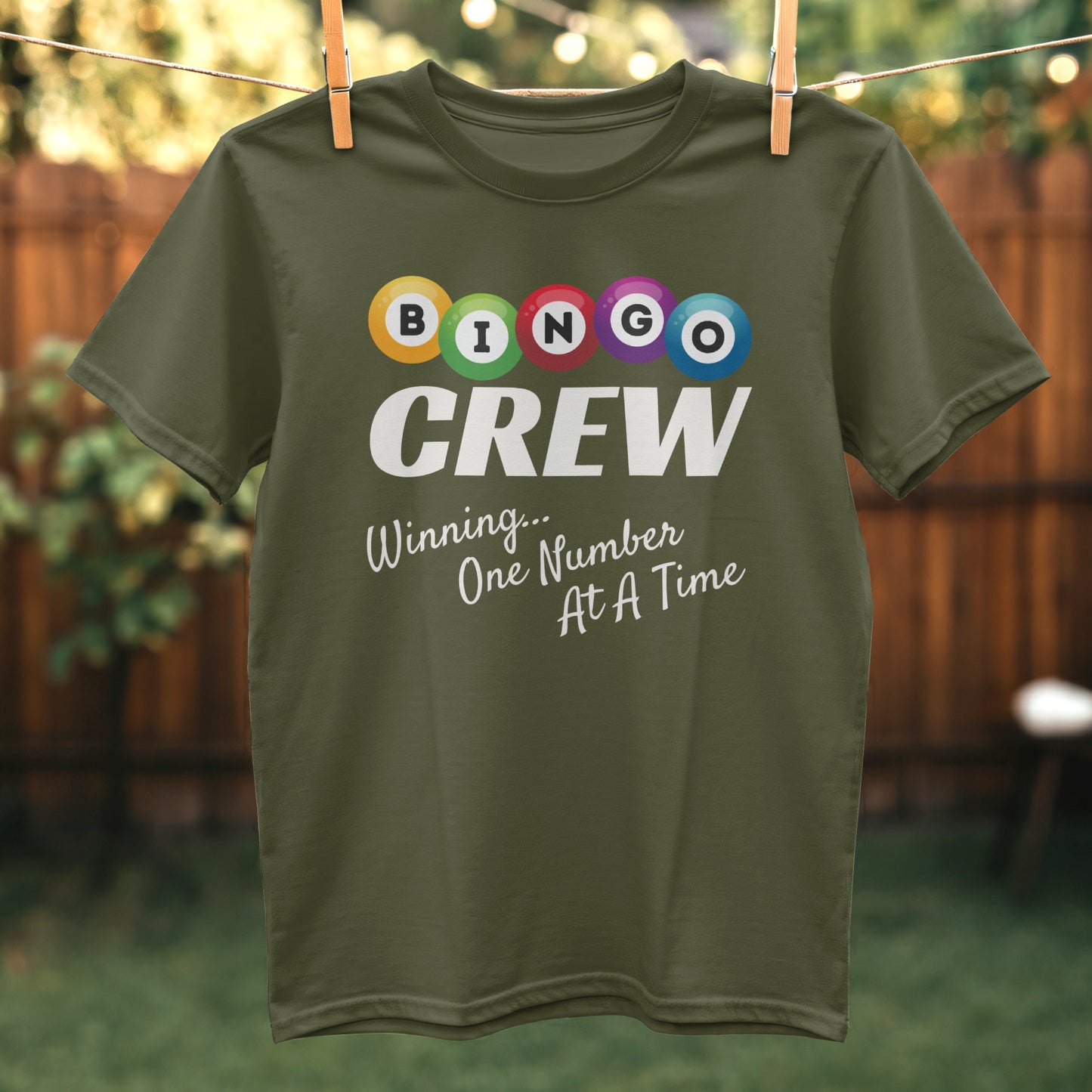 Bingo Crew Winning One Number At A Time shirt product