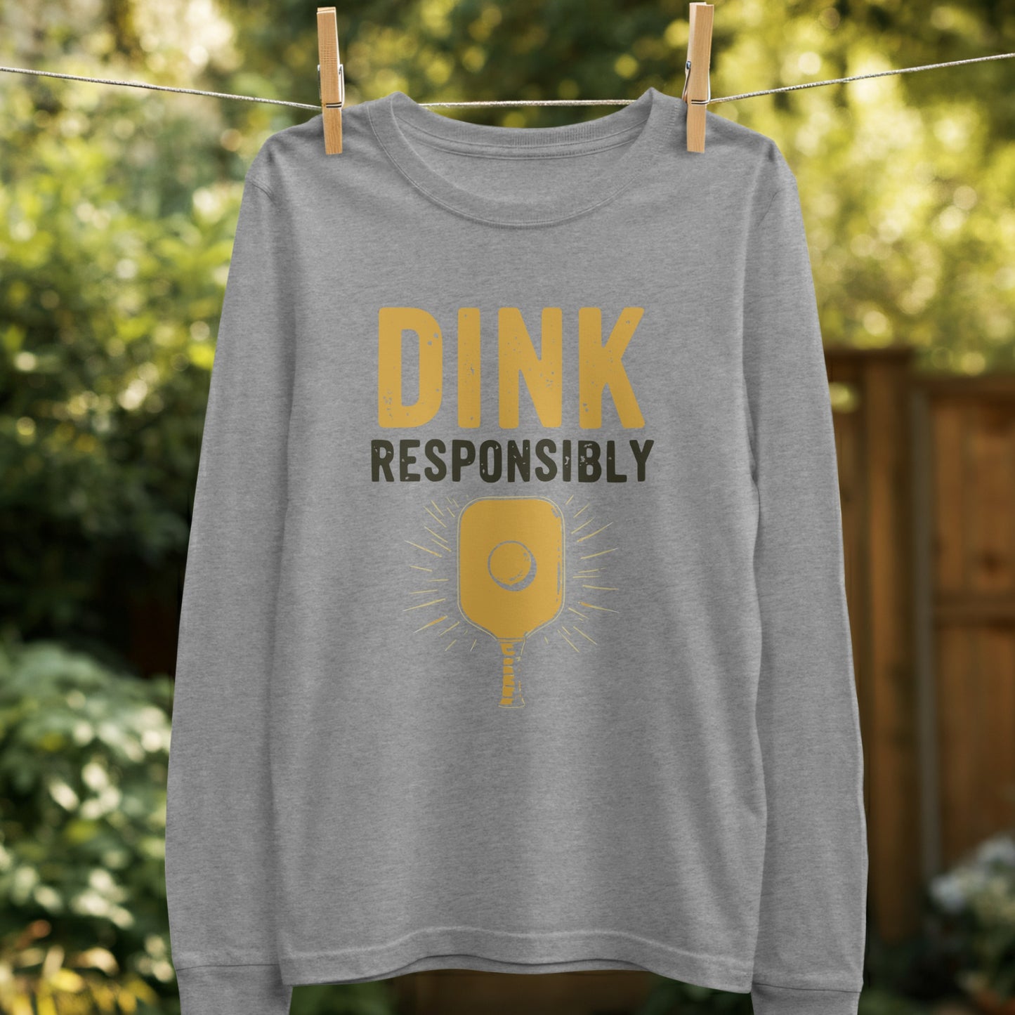 Dink Responsibly Graphic Long Sleeve Shirt Product