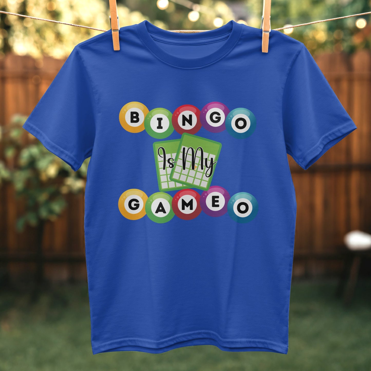 Bingo Is My Game Graphic Tee Shirt product type