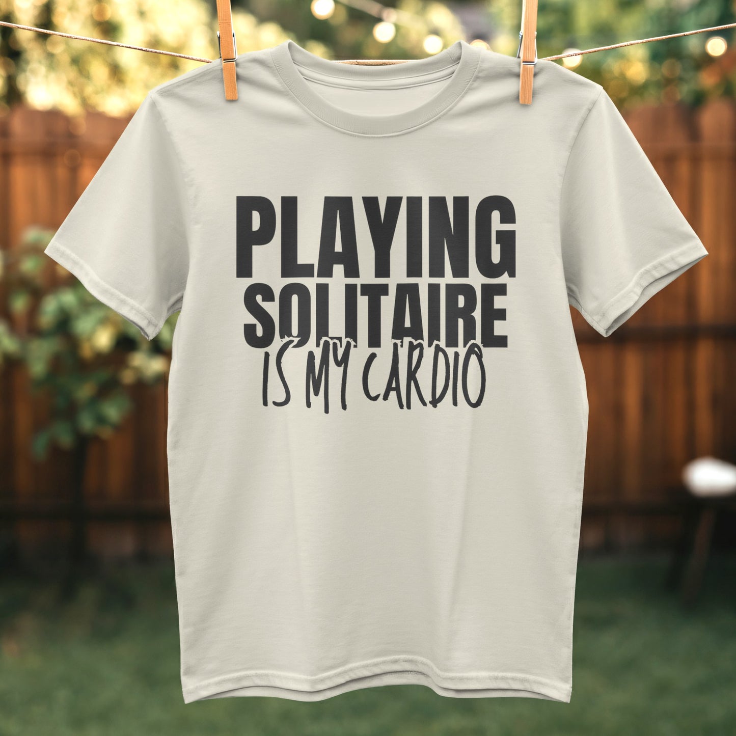 Playing Solitaire Is My Cardio T-shirt product type