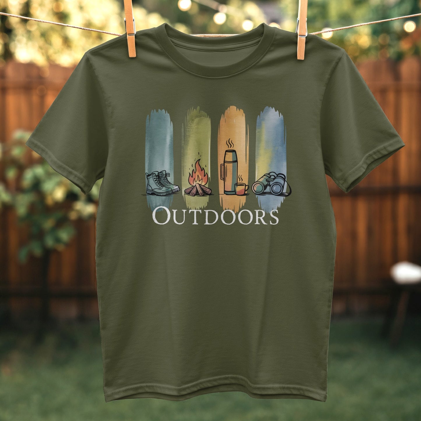 Outdoors Adventure Themed T-shirt product type