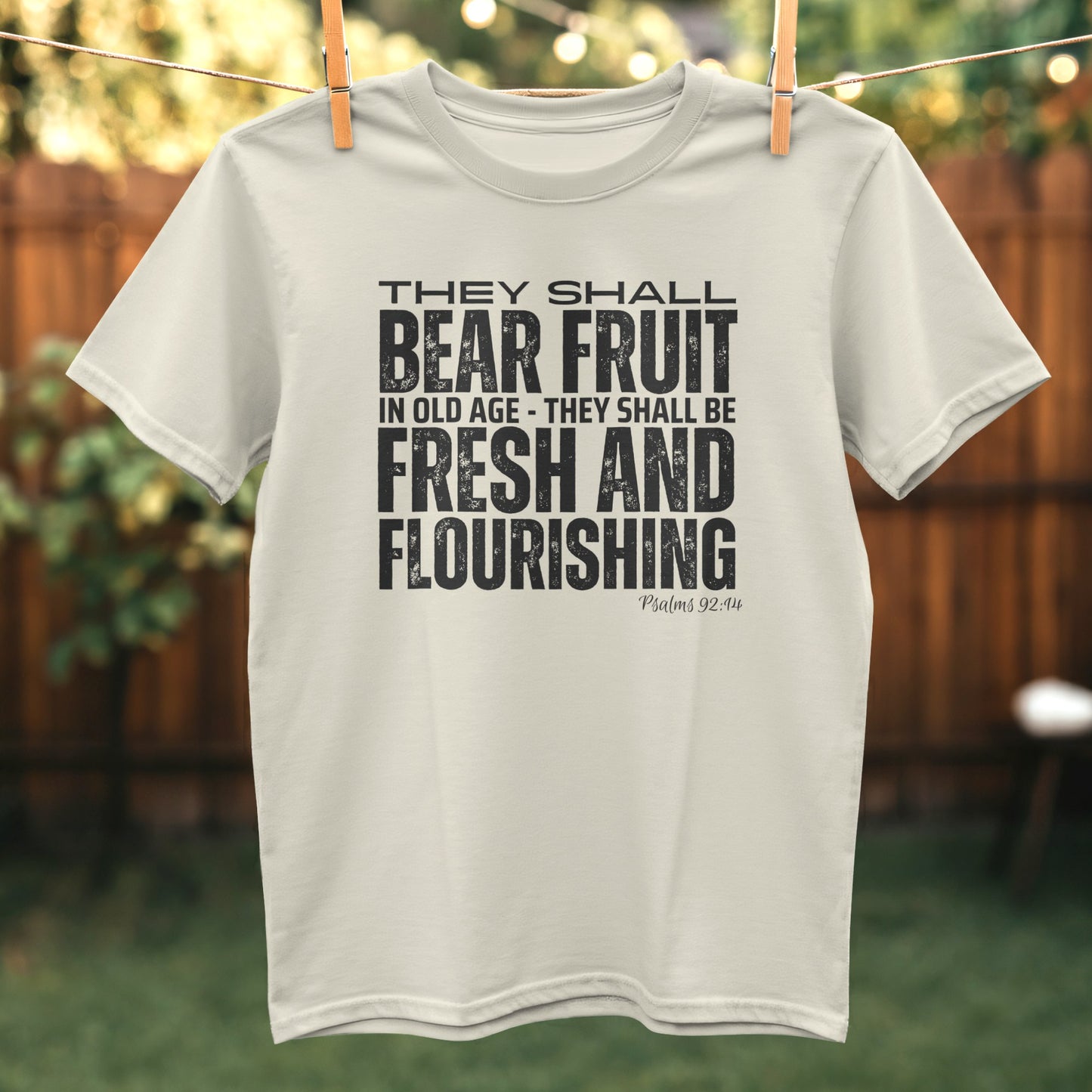 They Shall Bear Fruit Fresh and Flourishing T-shirt product