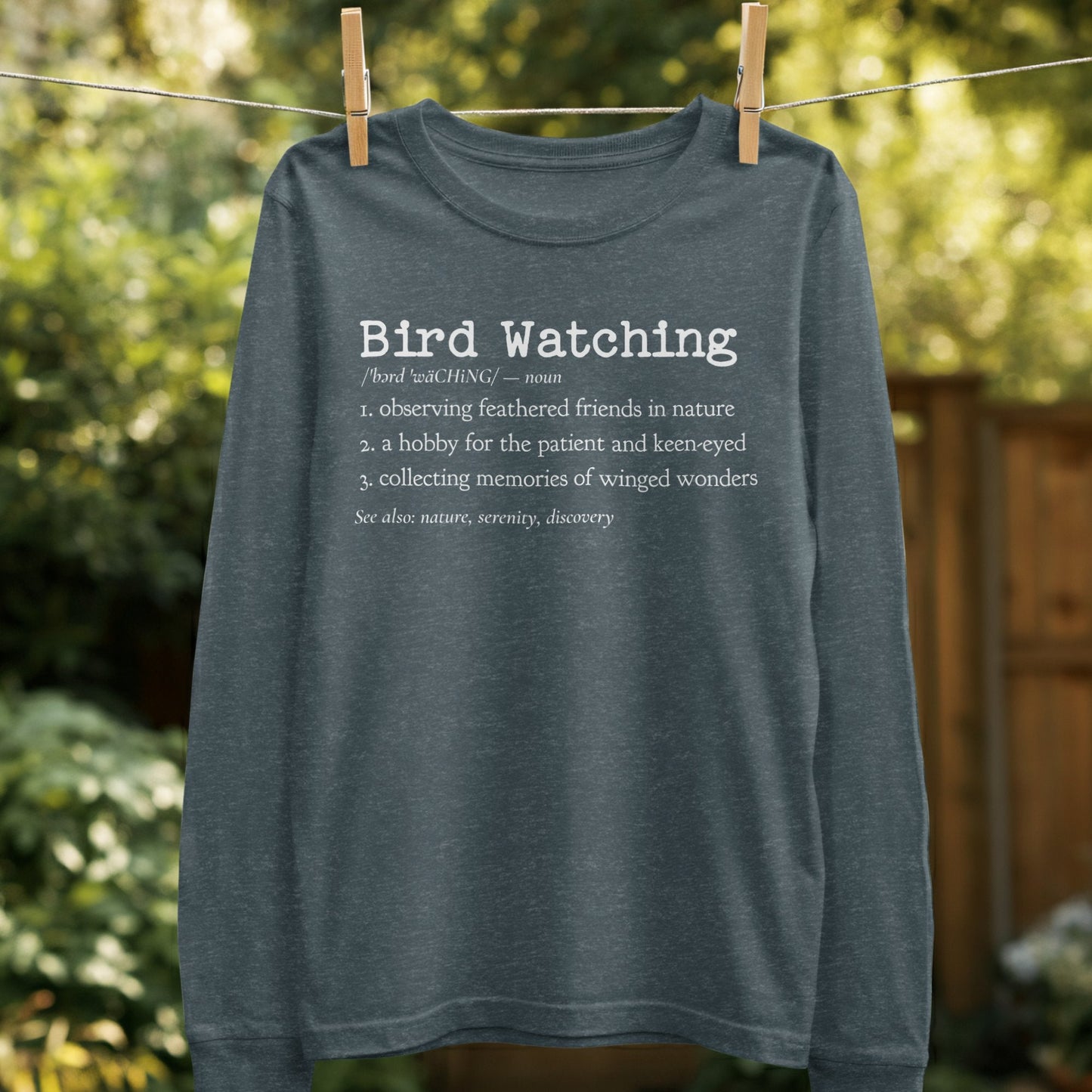 Bird Watching Enthusiast's Long Sleeve Shirt product