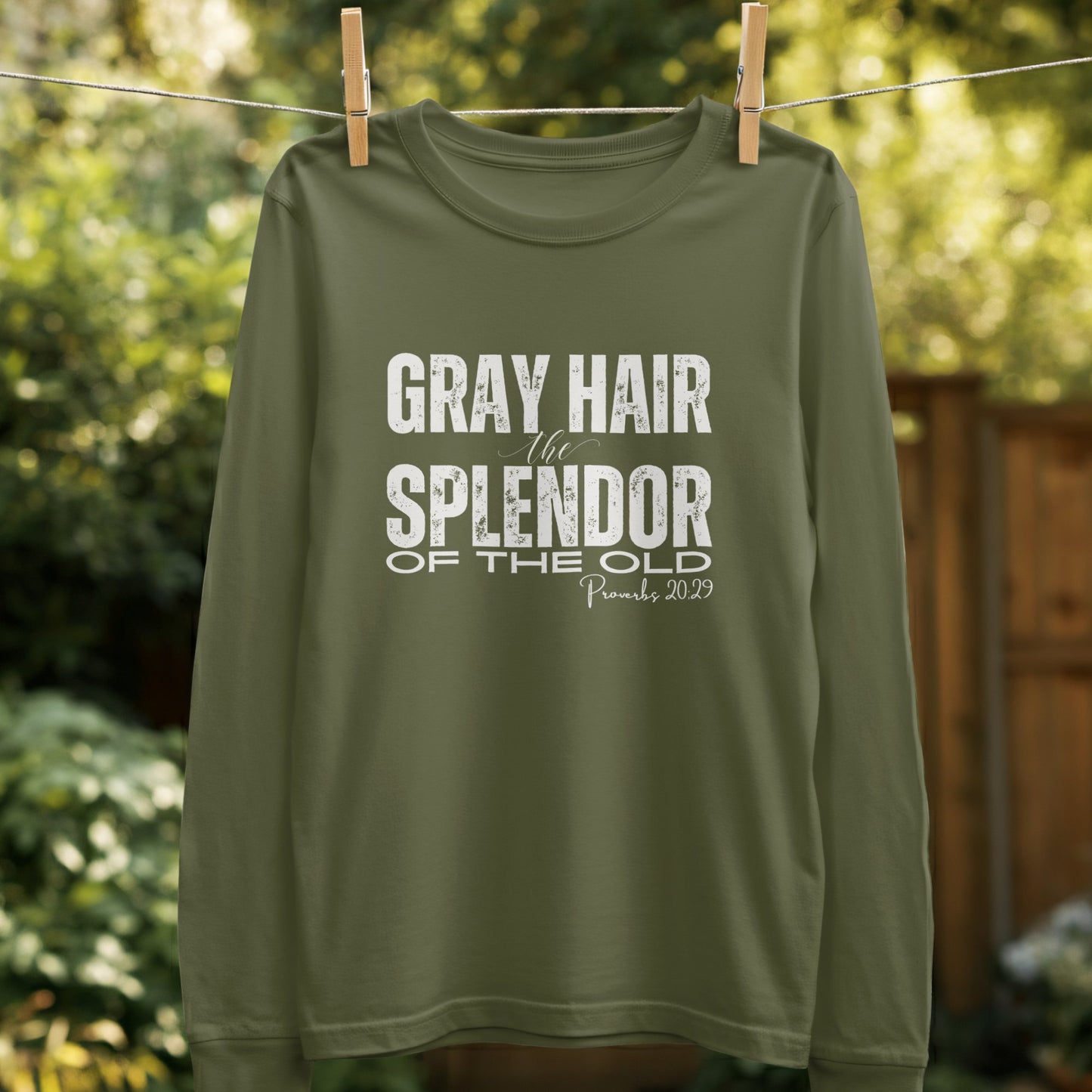 Gray Hair The Splendor Of The Old Psalms Shirt product