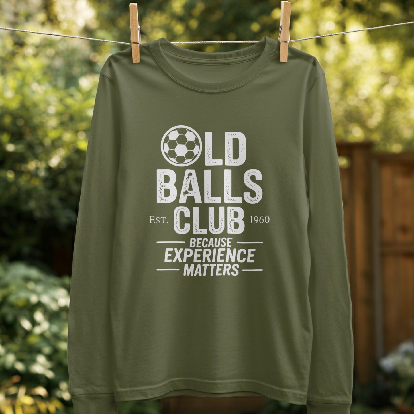 Old Balls Club Because Experience Matters product type