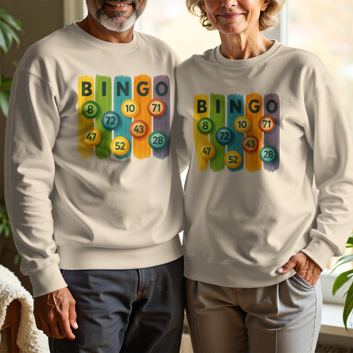 Colorful Bingo Theme Sweatshirt product type