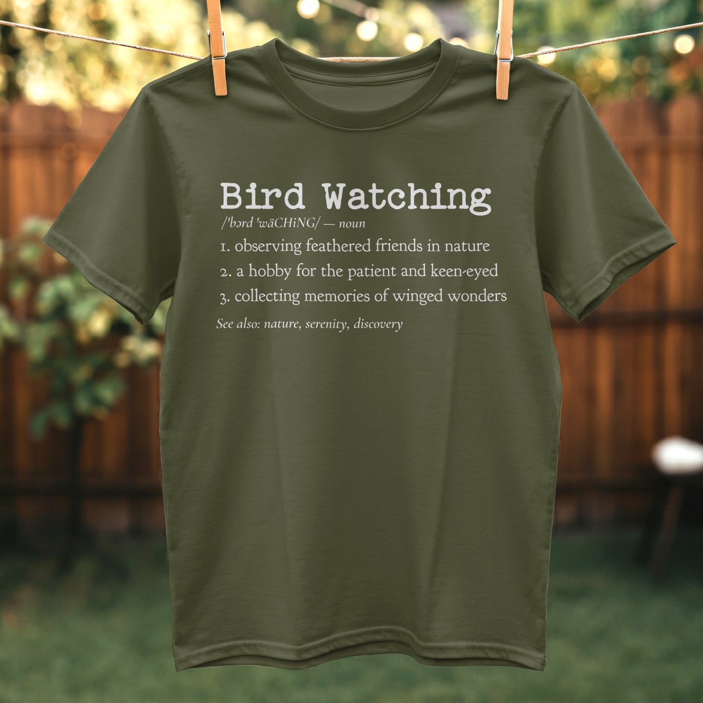 Bird Watching Observation Hobby T-shirt product