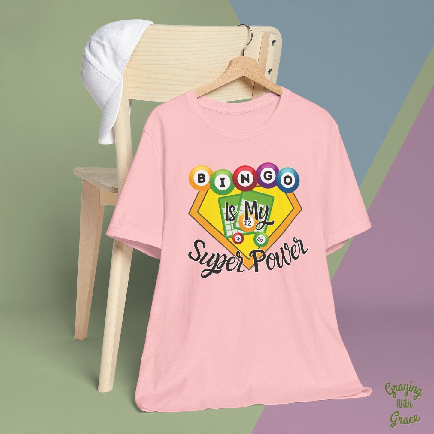 Bingo Is My Super Power T-Shirt for Bingo Lovers