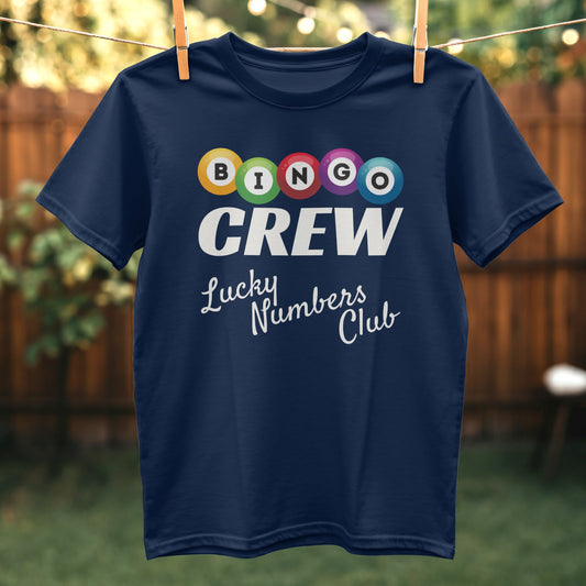 Bingo Crew Lucky Numbers Club Graphic T-Shirt product