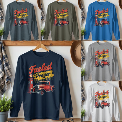 Fueled By Prayer Classic Car Graphic Tee product type