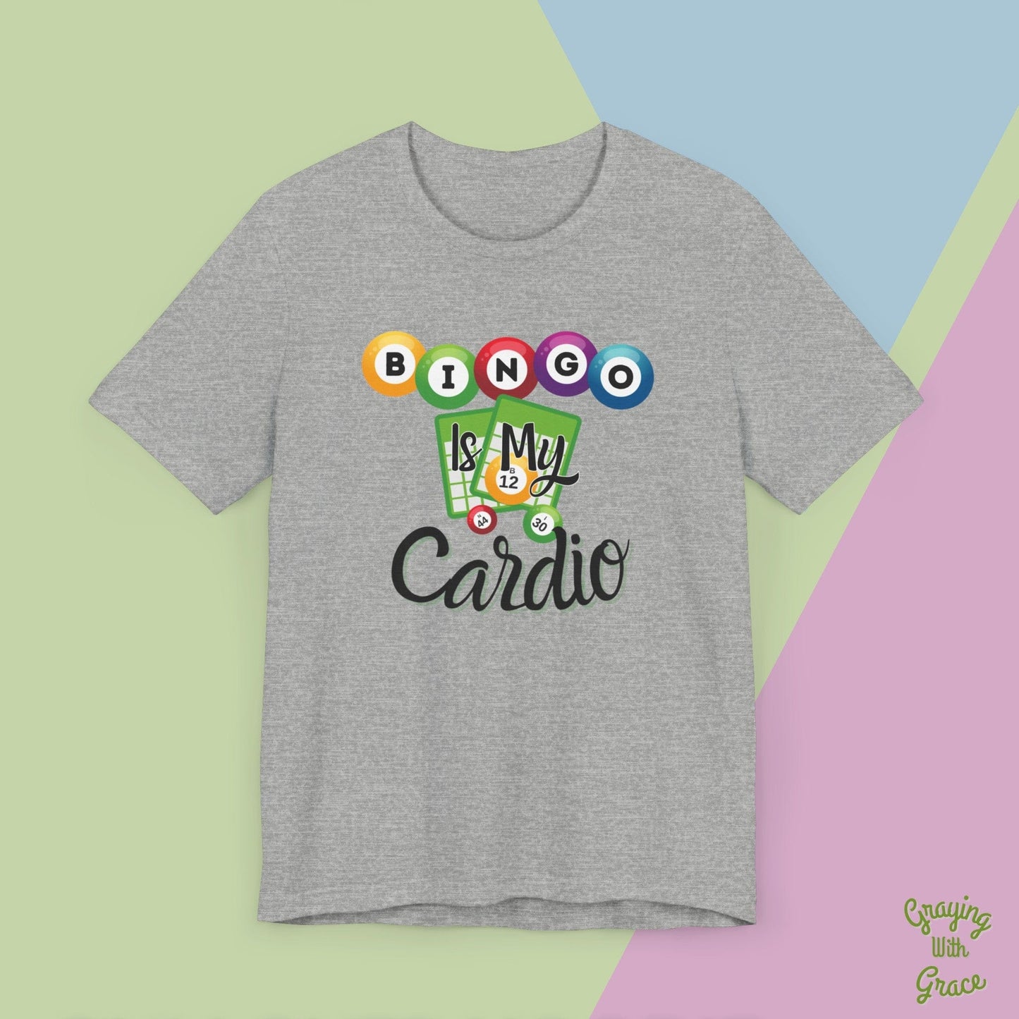 Bingo Is My Cardio T-Shirt for Bingo Lovers and Enthusiasts