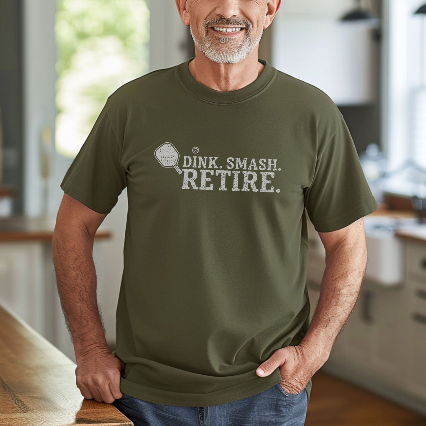 Dink Smash Retire Printed Graphic T-Shirt product