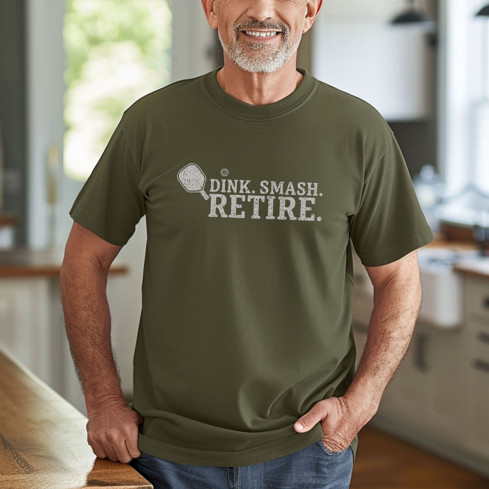 Dink Smash Retire Printed Graphic T-Shirt product