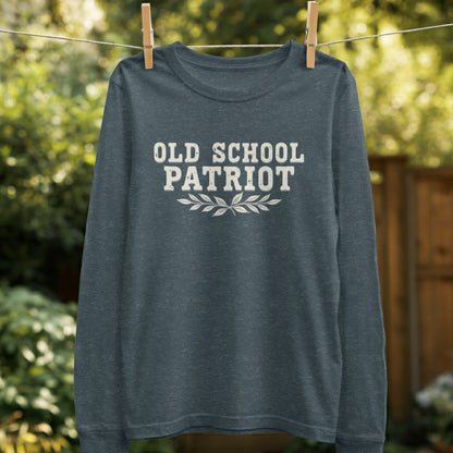 Old School Patriot Long Sleeve Shirt product