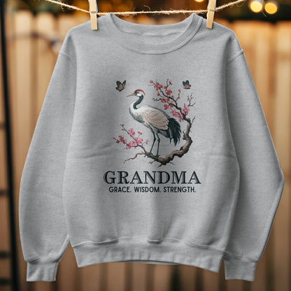 Grandma Grace Wisdom Strength Sweatshirt product type